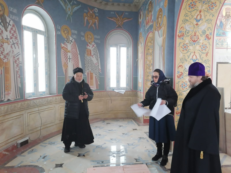 Епископ Серафим посетил с рабочим визитом село Алтайское 